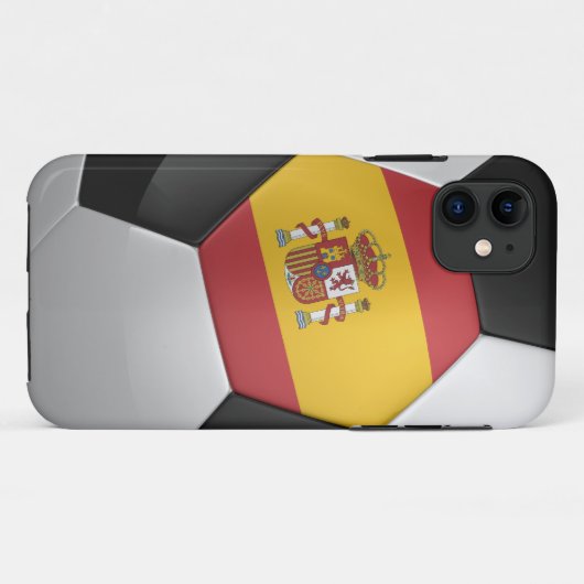 Spanje Voetbal Case-Mate iPhone Case (Achterkant (horizontaal))