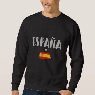 Spanje Voetbal Fan T-shirt Vlag