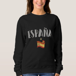 Spanje Voetbal Fan T-shirt Vlag
