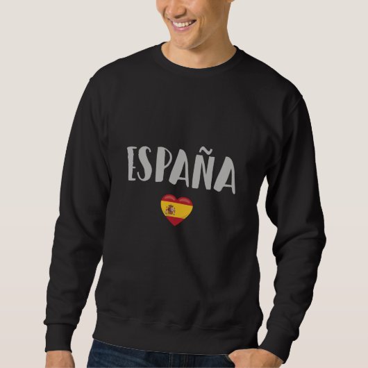 Spanje Voetbal Fan T-shirt Vlag (Voorkant)