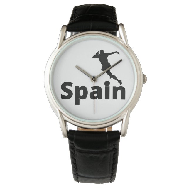 Spanje Voetbal Horloge (Voorkant)