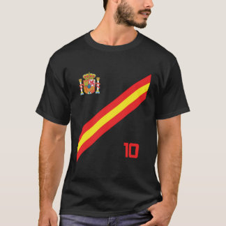 Spanje Voetbal Jersey stijl Espana Barcelona Madri T-shirt