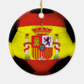 Spanje Voetbal Keramisch Ornament (Achterkant)