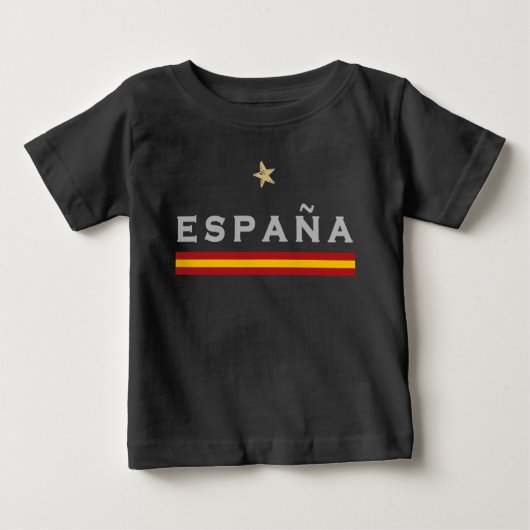 Spanje Voetbal Shirt Football Fan (Voorkant)