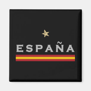 Spanje Voetbal Shirt Football Fan Magneet