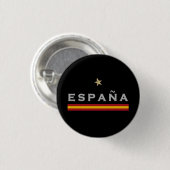 Spanje Voetbal Shirt Football Fan Ronde Button 3,2 Cm (Voorkant /achterkant)