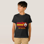Spanje-voetbal T-shirt (Voorkant volledig)