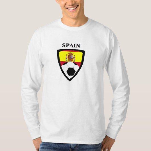 Spanje Voetbal T-shirt (Voorkant)
