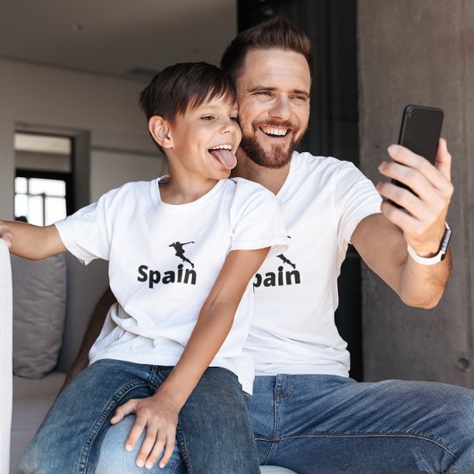 Spanje Voetbal T-shirt