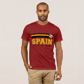 Spanje Voetbal T-shirt (Voorkant volledig)