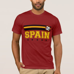 Spanje Voetbal T-shirt