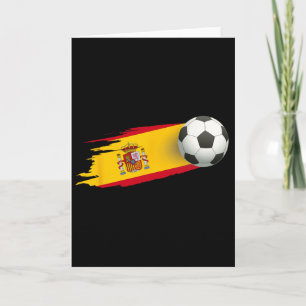Spanje Voetbal T-Shirt Spanje Vlag Jersey - Spaans Kaart
