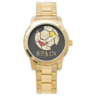 SPANJE VOETBALHORLOGE HORLOGE