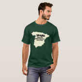Spanje waar de FANCY Mexicanen vandaan komen T-shirt (Voorkant volledig)