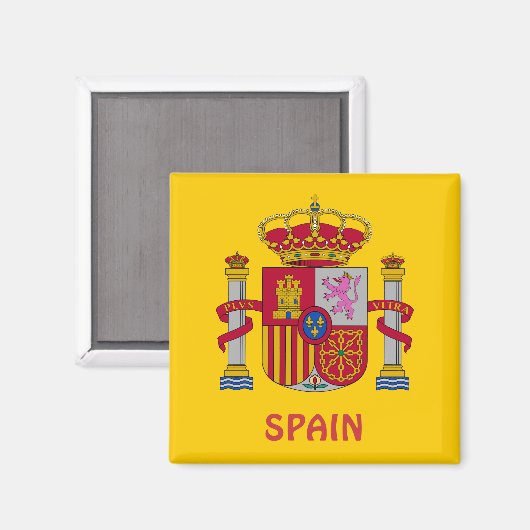 SPANJE* Wapenmagneet Magneet (Voorkant / Achterkant)