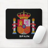 Spanje* Wapenmousepad / España escudo Muismat (Met muis)