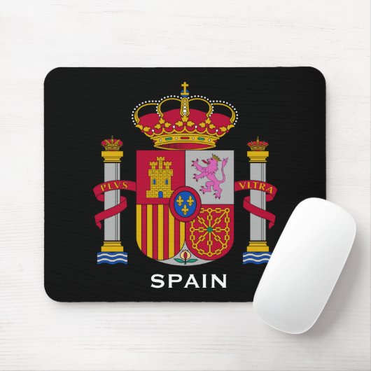 Spanje* Wapenmousepad / España escudo Muismat (Met muis)