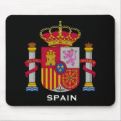 Spanje* Wapenmousepad / España escudo Muismat (Voorkant)
