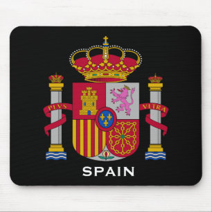 Spanje* Wapenmousepad / España escudo Muismat