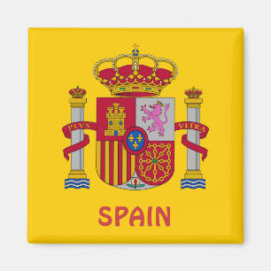 SPANJE* Wapenmunt Magnet