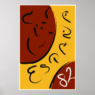 Spanje Wereldbeker 1982 Poster