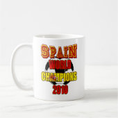 Spanje Wereldkampioenen 2010 Koffiemok (Links)