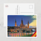 Spanje - Zaragoza - Briefkaart (Voorkant / Achterkant)