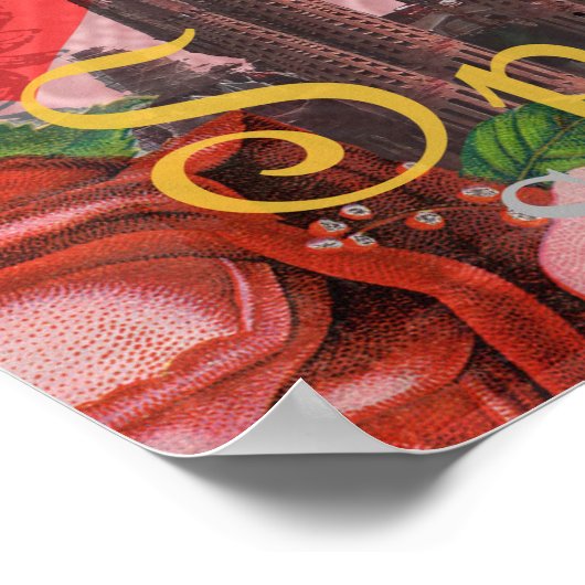 Spanje - Zonneverdamping van het Spaanse reizen Poster (Hoek)