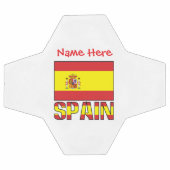 Spanjese Vlag Persoonlijk  Voetbal (Enkel)