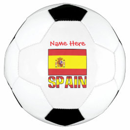 Spanjese Vlag Persoonlijk  Voetbal