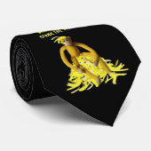 Spank de aap stropdas (Opgerold)