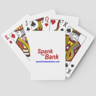 Spank de bankpas speelkaarten