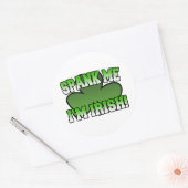 Spank Me Ik ben Ierse Sticker (Envelop)
