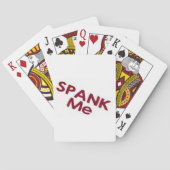 Spank Me Speelkaarten (Achterkant)