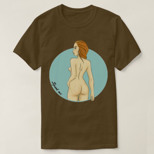 Spank me t-shirt (Design voorkant)