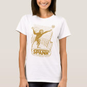 Spank Volleyball Monkey T-shirt (Voorkant)
