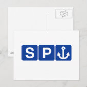 Spanker Symbol Joke Briefkaart (Voorkant / Achterkant)