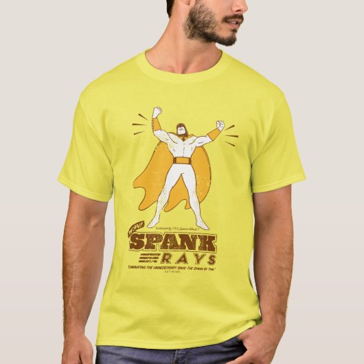 Spankstralen bij Space Ghost T-shirt (Voorkant)
