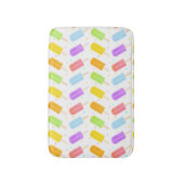 Spannend Lekker Zomer Aquarel Popsicle Patroon Badmat (Voorkant Verticaal)