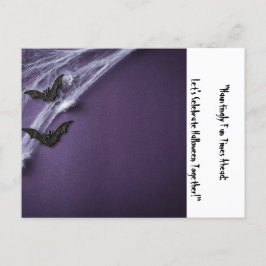 "Spannend leuke tijden voor de boeg: samen vieren" Feestdagenkaart