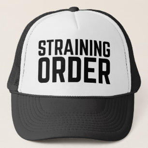 SPANNEND van de de pretslogan van de ORDE de Trucker Pet