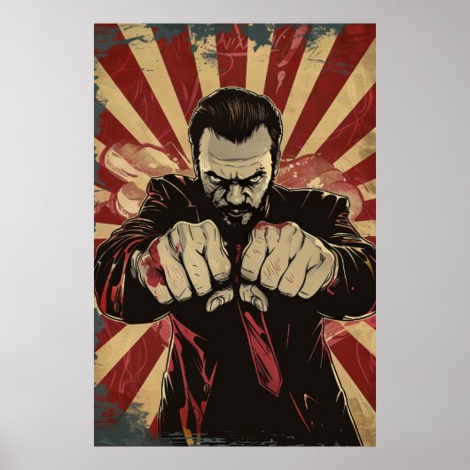 Spannende actie Suspense Film Marketing Poster (Voorkant)