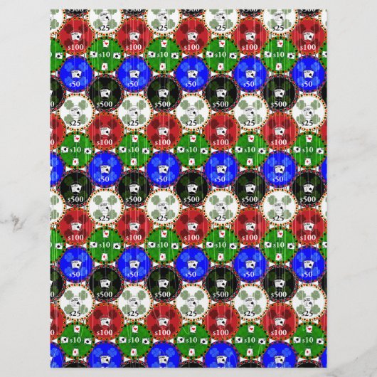 Spannende casino chips (Voorkant)