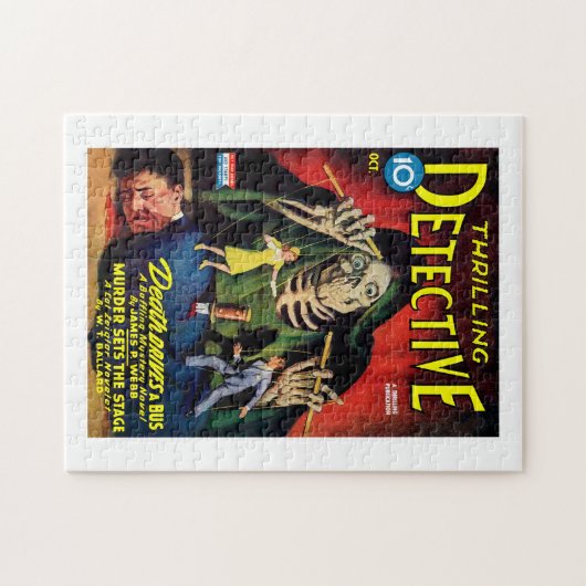 Spannende detective (okt, 1943) legpuzzel (Horizontaal)