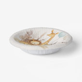 Spannende Oerwoud Safari Thema Party Borden Papieren Kommen (Gebogen)