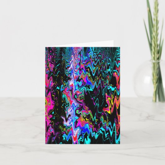 Spannende psychedelische momenten..... kaart (Voorkant)