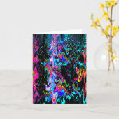 Spannende psychedelische momenten..... kaart (Gele Bloem)