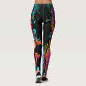 Spannende psychedelische momenten..... leggings (Achterkant)