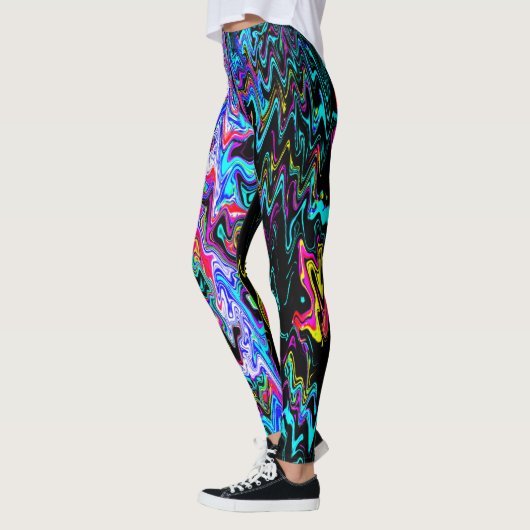 Spannende psychedelische momenten..... leggings (Links)