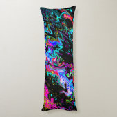 Spannende psychedelische momenten..... lichaamskussen (Achterkant (Verticaal))